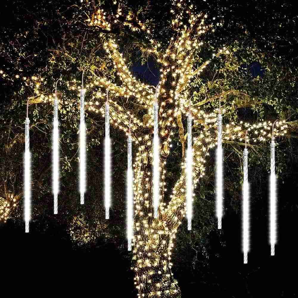 Falling rain lights
