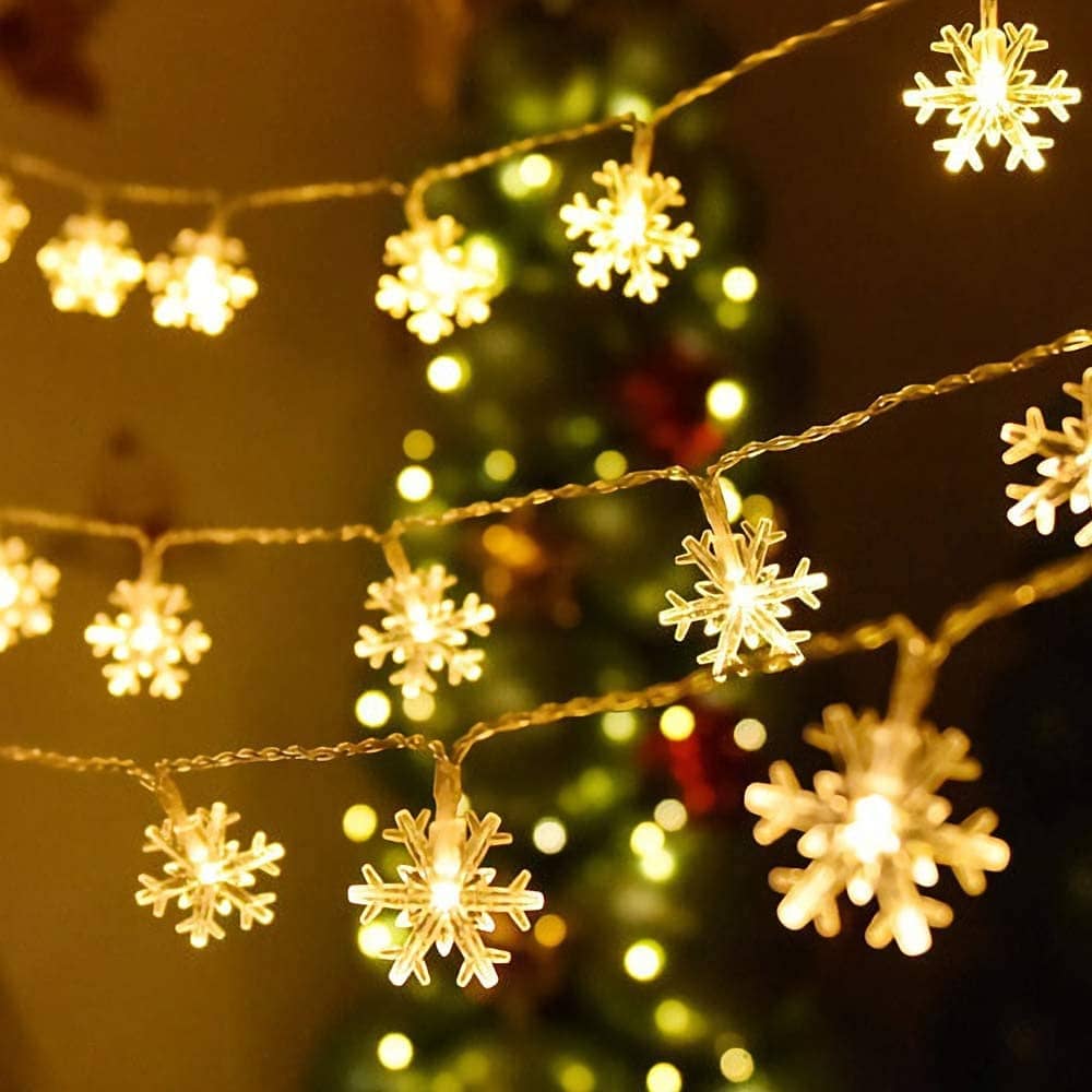 Guirnaldas navideñas iluminación
