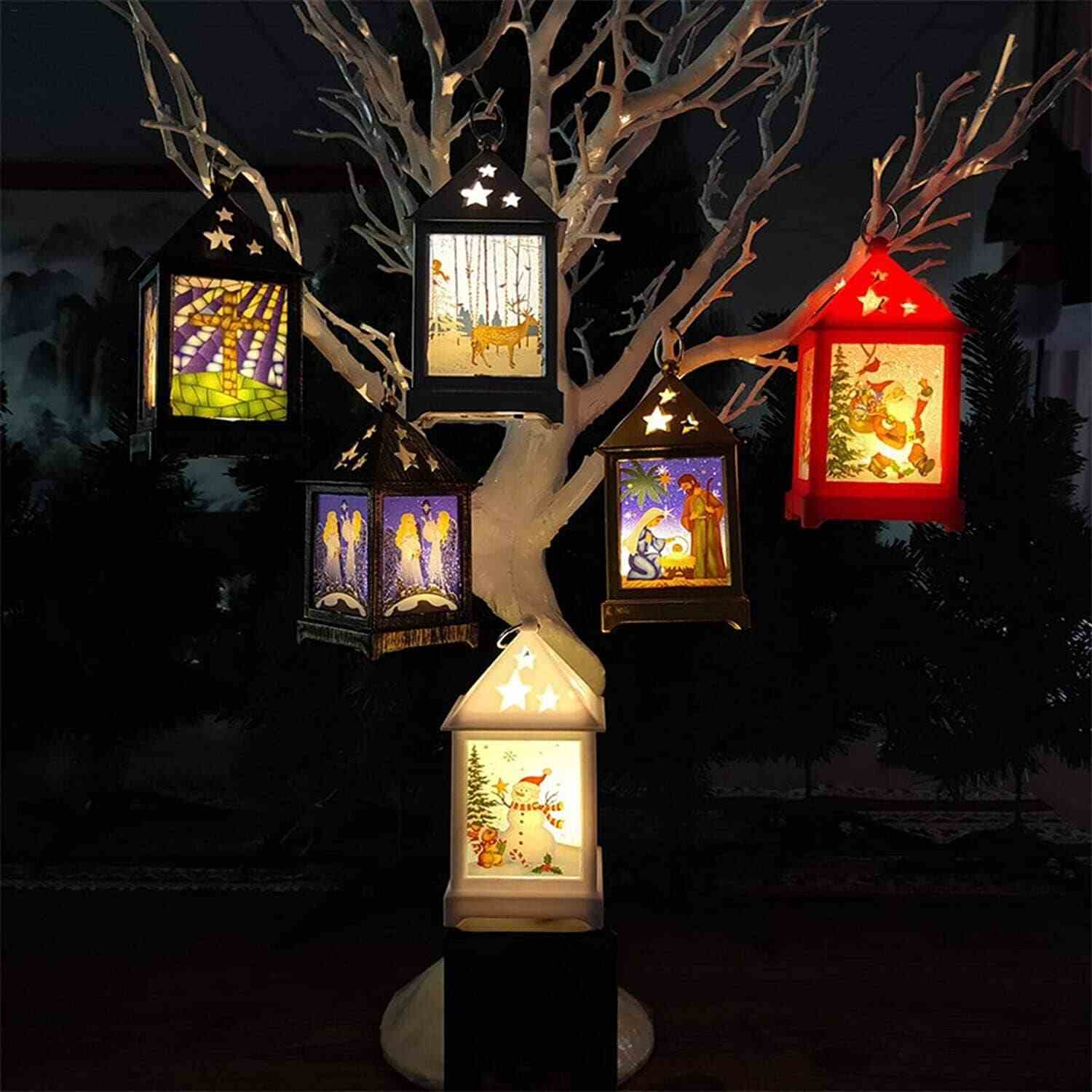 Faroles navideños en Jardín